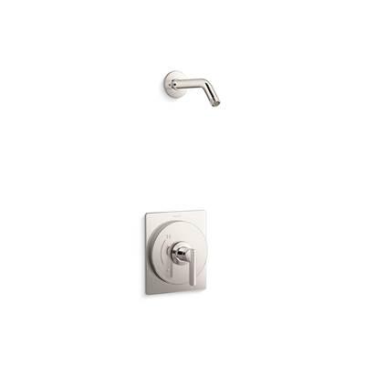 Kohler CastiaE by Studio McGee Rite-Temp shower trim kit, without showerhead - Vibrant Polished Nickel by Kohler