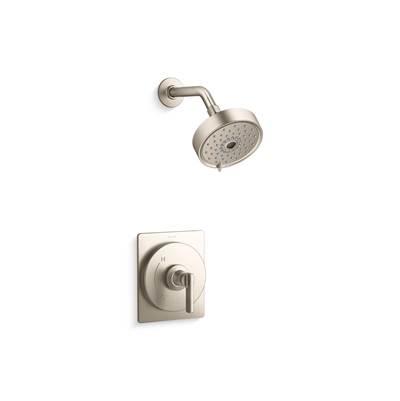 Kohler CastiaE by Studio McGee Rite-Temp shower trim kit, 1.75 gpm - Vibrant Brushed Nickel by Kohler