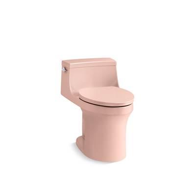 San Souci One-piece compact elongated toilet with concealed trapway, 1.28 gpf