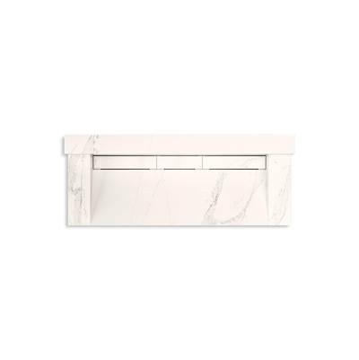 Kohler ConstellationE 60'' wall-mount trough lavatory system with backsplash - Et Cal Gold by Kohler