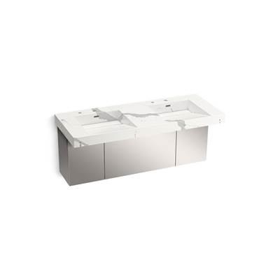 Kohler ConstellationE 60'' wall-mount basin lavatory system - Et Bianco Cal by Kohler