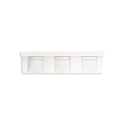 Kohler ConstellationE 90'' wall-mount basin lavatory system with backsplash - Designer White by Kohler