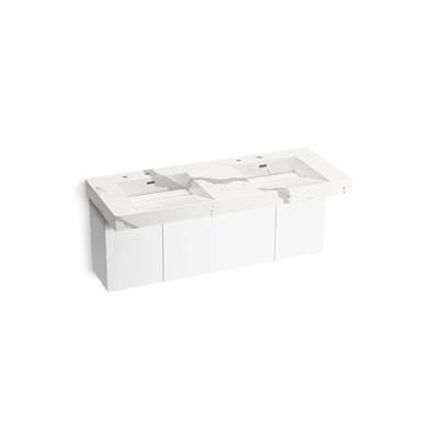 Kohler ConstellationE 60'' wall-mount basin lavatory system - Et Bianco Cal by Kohler