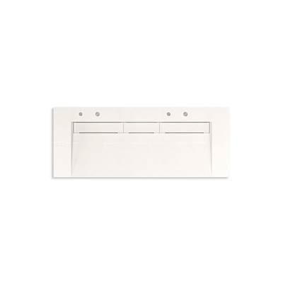 Kohler ConstellationE 60'' wall-mount trough lavatory system - Arrow Root by Kohler