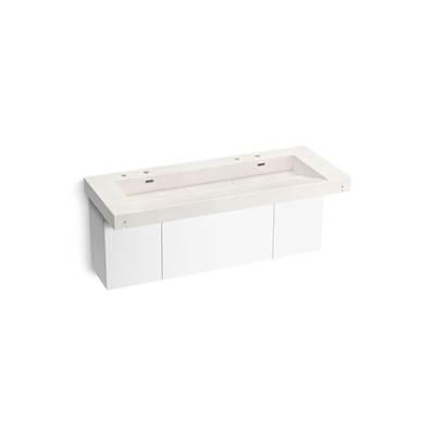 Kohler ConstellationE 60'' wall-mount trough lavatory system - Arrow Root by Kohler