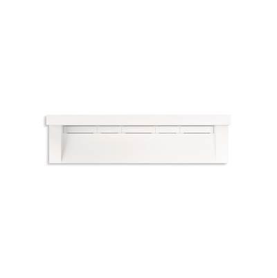 Kohler ConstellationE 90'' wall-mount trough lavatory system with backsplash - Designer White by Kohler