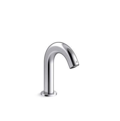 Kohler ObloE Touchless single-hole lavatory faucet with Kinesis sensor technology, DC-powered, less drain, 0.5 gpm, project pack - Polished Chrome by Kohler