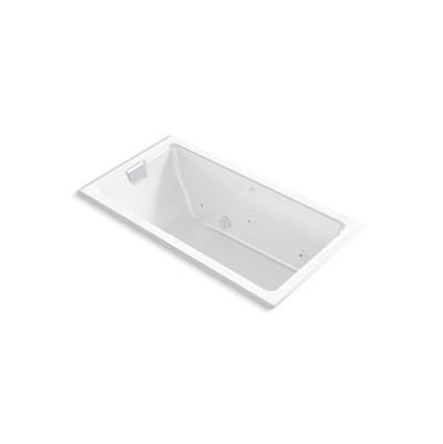 Kohler Tea-for-Two 66'' x 36'' drop-in/undermount whirlpool bath - White by Kohler