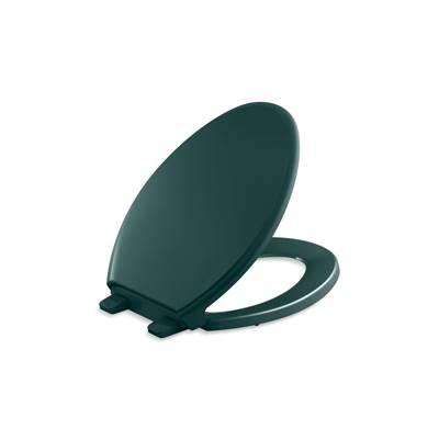 GlenburyE ReadyLatch Quiet-CloseE elongated toilet seat
