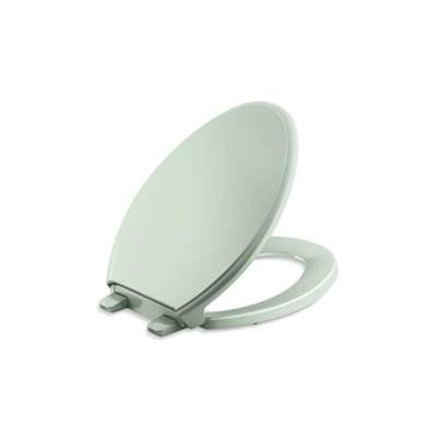 GlenburyE ReadyLatch Quiet-CloseE elongated toilet seat