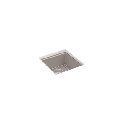 BillingsE 18'' undermount bar sink - Matte Taupe by Kohler