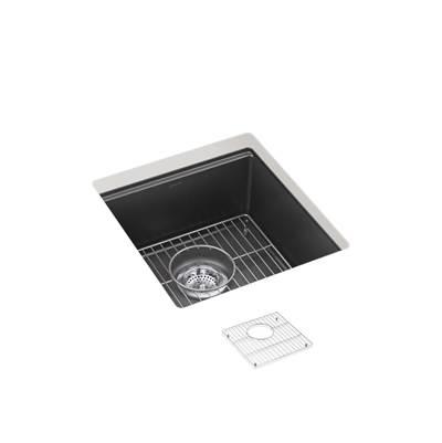BillingsE 18'' undermount bar sink - Matte Graphite by Kohler