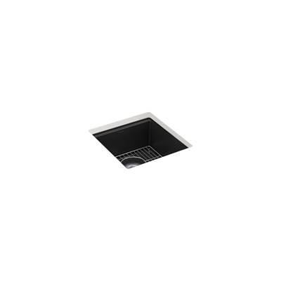 BillingsE 18'' undermount bar sink - Matte Black by Kohler