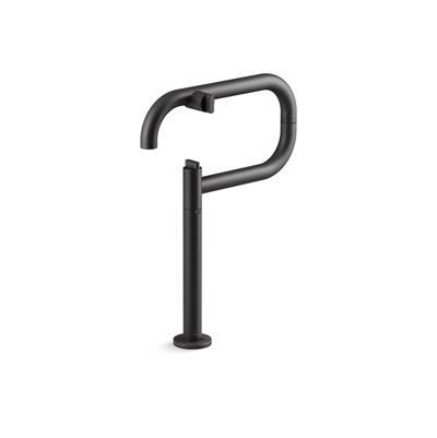 Components Deck-mount pot filler - Matte Black