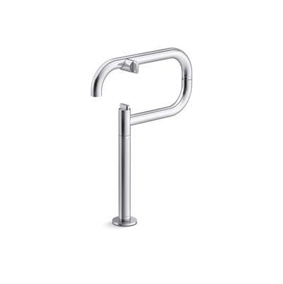 Components Deck-mount pot filler - Polished Chrome