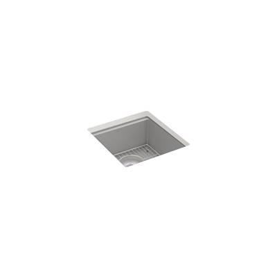 BillingsE 18'' undermount bar sink - Matte Grey by Kohler