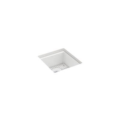 BillingsE 18'' undermount bar sink - Matte White by Kohler