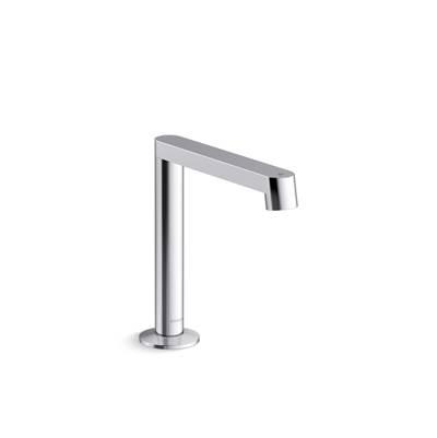 Kohler Components Touchless single-hole lavatory faucet with Kinesis sensor technology and temperature mixer, AC-powered, 0.5 gpm - Polished Chrome