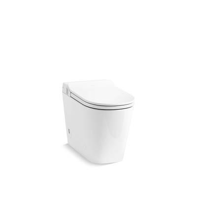 Kohler LeapE One-piece elongated smart toilet, dual-flush - White