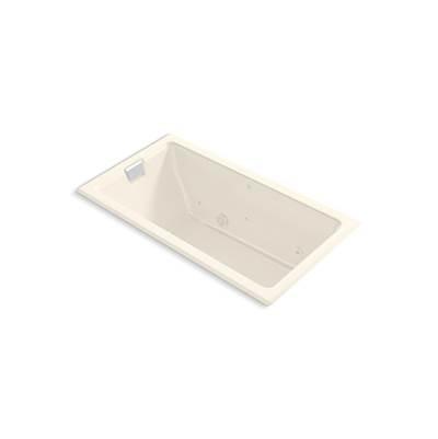 Kohler Tea-for-Two 66'' x 36'' drop-in/undermount whirlpool bath - Biscuit by Kohler