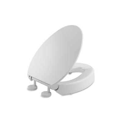 Elevated Quiet-CloseE elongated toilet seat