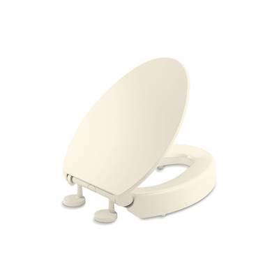 Elevated Quiet-CloseE elongated toilet seat