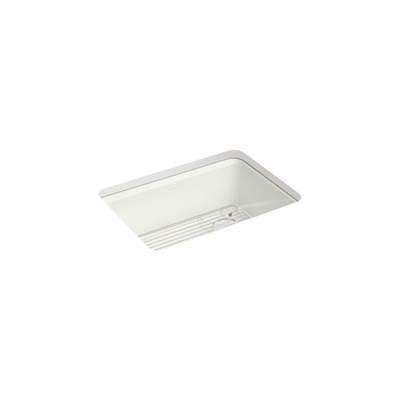 Kohler Riverby 27 in. Undermount Single-Bowl Kitchen Sink - Dune by Kohler