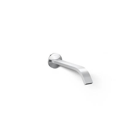 Kohler Components Wall-mount bathroom sink faucet spout with Ribbon design, 1.2 gpm - Polished Chrome by Kohler