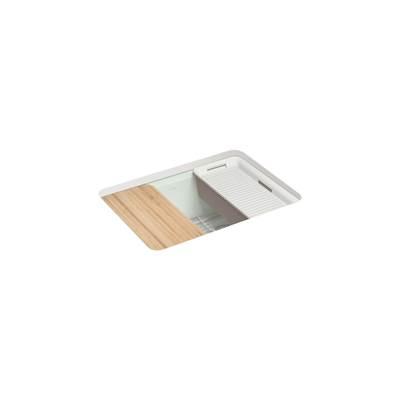 Kohler | Riverby | Undermount Kitchen Sink - Sea Salt by Kohler