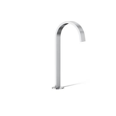Kohler Components Bathroom sink faucet spout with Ribbon design, 1.2 gpm - Polished Chrome by Kohler