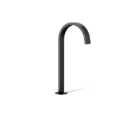 Kohler Components Bathroom sink faucet spout with Ribbon design, 1.2 gpm - Matte Black by Kohler