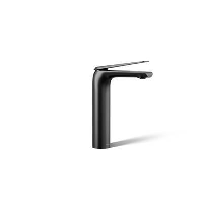 Avid Tall single-handle bathroom sink faucet, 1.2 gpm - Matte Black by Kohler