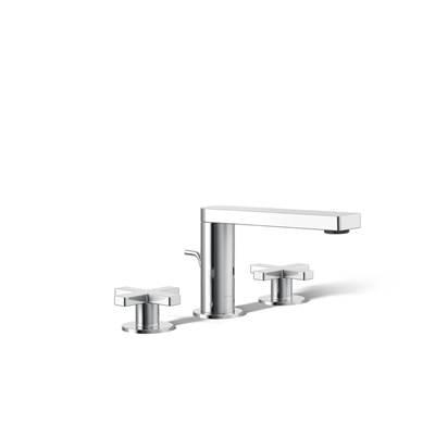 Kohler Composed Widespread bathroom sink faucet with Cross handles, 1.2 gpm - Polished Chrome by Kohler