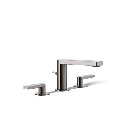 Kohler Composed Widespread bathroom sink faucet with Lever handles, 1.2 gpm - Vibrant Titanium by Kohler