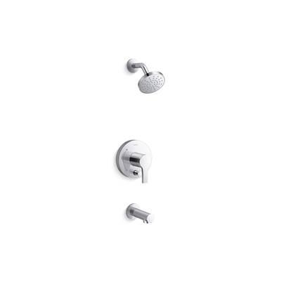 Kohler Elate Rite-Temp Bath And Shower Trim Kit With Push-Button Diverter 2.5 GPM - Polished Chrome by Kohler