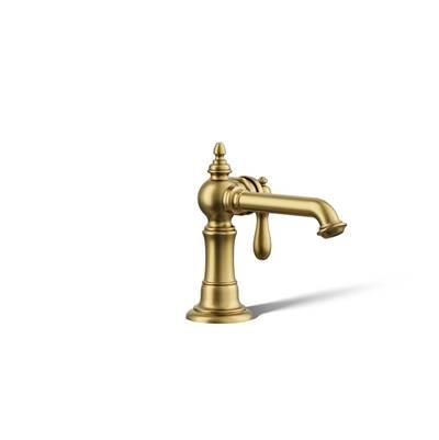 Artifacts Single-handle bathroom sink faucet, 1.2 gpm - Vibrant Brushed Moderne Brass by Kohler