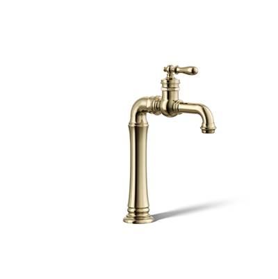Artifacts Gentleman's Single-handle bathroom sink faucet, 1.2 gpm - Vibrant French Gold by Kohler