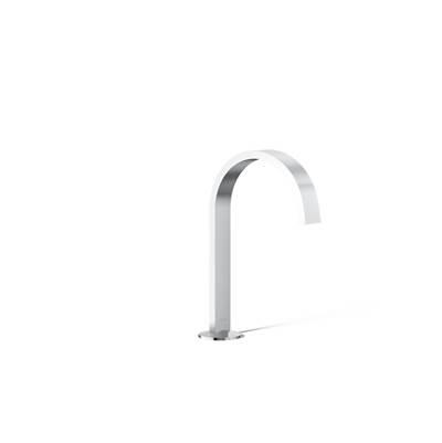 Kohler Components Bathroom sink faucet spout with Ribbon design, 1.2 gpm - Polished Chrome by Kohler