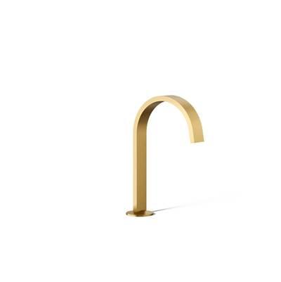 Kohler | Components | Widespread Bathroom Sink Faucet - Vibrant Brushed Moderne Brass by Kohler