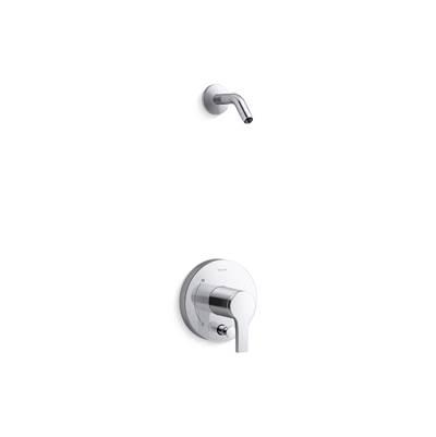 Kohler Elate Rite-Temp Shower Trim Kit With Push-Button Diverter Without Showerhead - Polished Chrome by Kohler