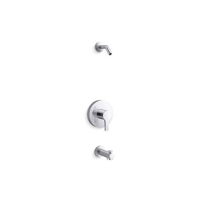 Kohler Elate Rite-Temp Bath And Shower Trim Kit Without Showerhead - Polished Chrome by Kohler