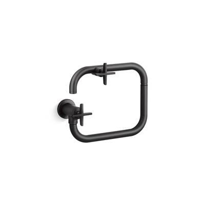BilletE Wall-mount pot filler - Matte Black