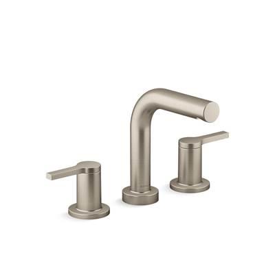 Kohler Elate Deck-mount bath faucet trim - Vibrant Brushed Nickel by Kohler