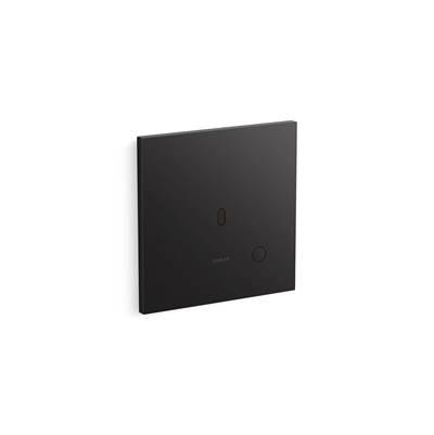 Kohler Metal faceplate for concealed touchless urinal flushometer, 0.5 gpf - Matte Black by Kohler