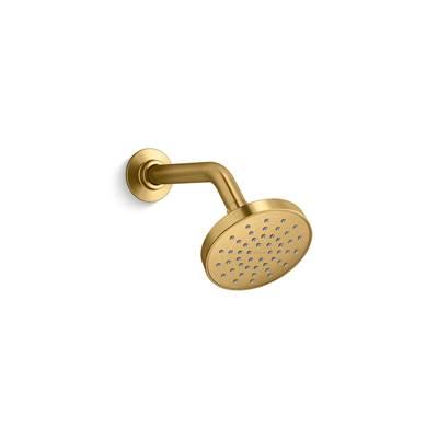 Elate Single-Function Showerhead 1.75 GPM - Vibrant Brushed Moderne Brass