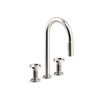 Kohler Touchless pull-down kitchen sink faucet with two-function sprayhead - Vibrant Polished Nickel by Kohler
