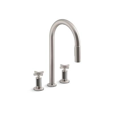 Kohler Touchless pull-down kitchen sink faucet with two-function sprayhead - Vibrant Stainless by Kohler