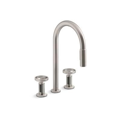 Kohler Touchless pull-down kitchen sink faucet with two-function sprayhead - Vibrant Stainless by Kohler