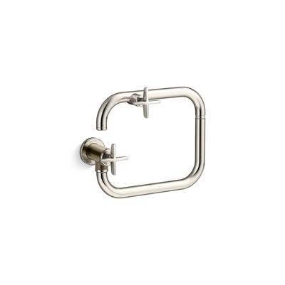 BilletE Wall-mount pot filler - Vibrant Polished Nickel