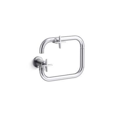 BilletE Wall-mount pot filler - Polished Chrome